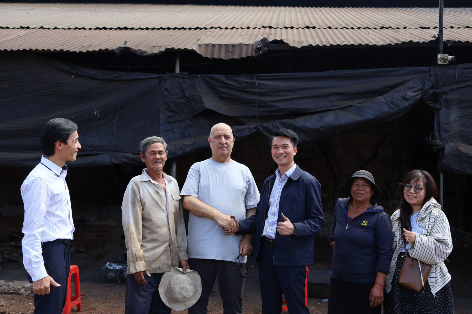 First Visitor from Canada