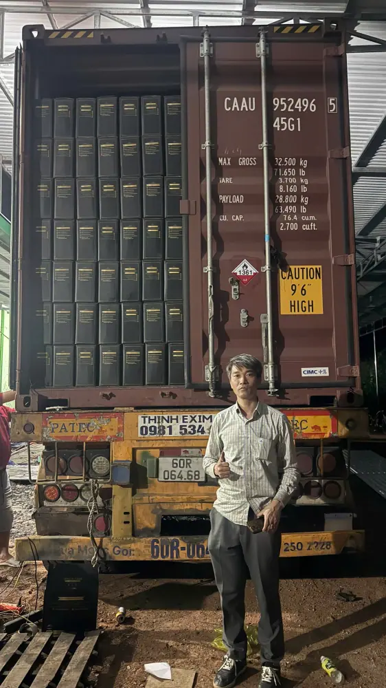 Pre-Sealing Charcoal Cargo Inspection