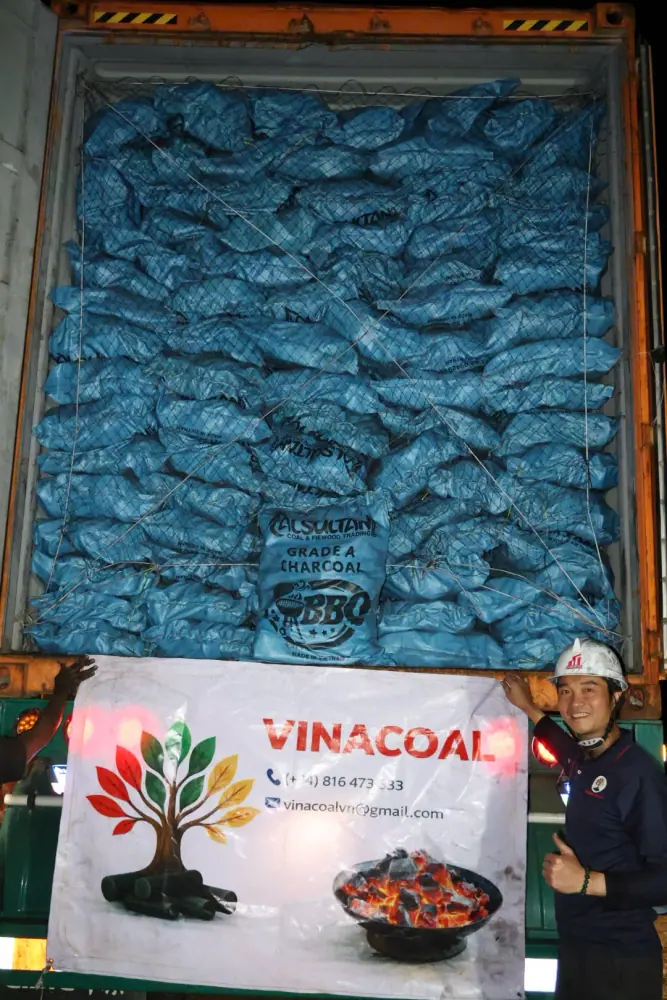 Jumbo Bag Charcoal Export Packing